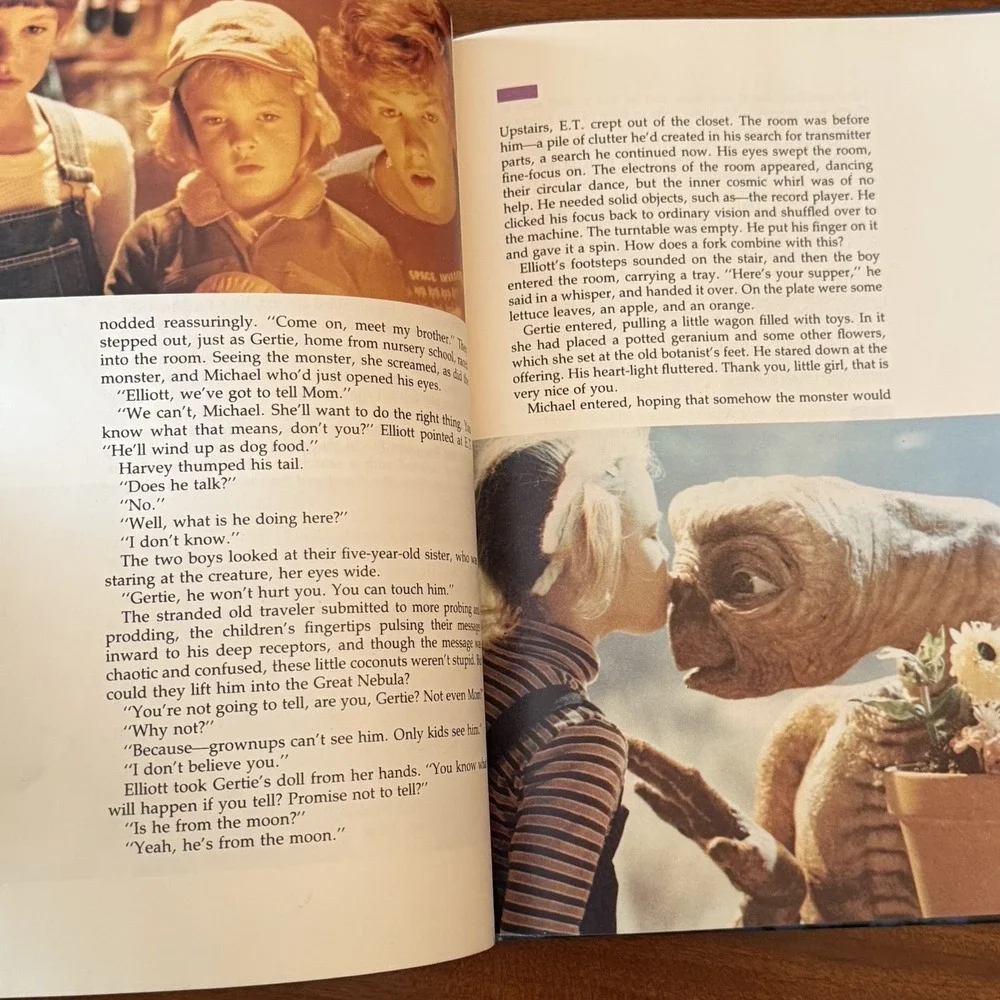E.T. The Extra-Terrestrial Storybook – 1982 Hardcover – William Kotzwinkle‎